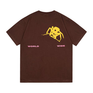 Sp5der Young Thug Tee - Brown 2