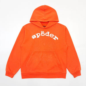 Sp5der Plain Hoodie 3