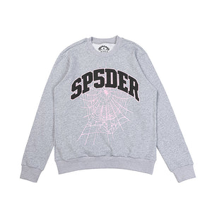 Sp5der Varsity Crewneck - Gray 1