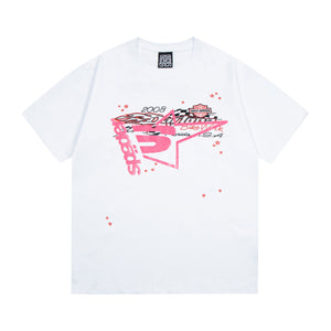 Sp5der Racer Tee - White 1