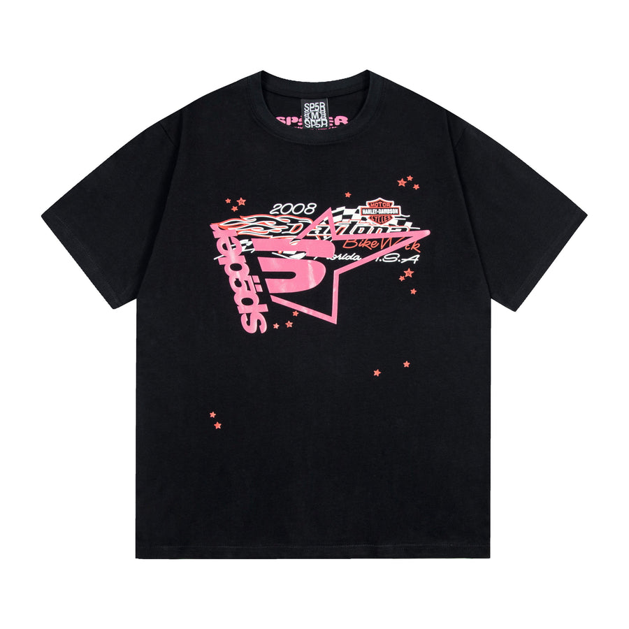 Sp5der Racer Tee - Black 1