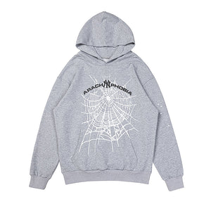 Sp5der ArachNYphobia Hoodie - Gray 1