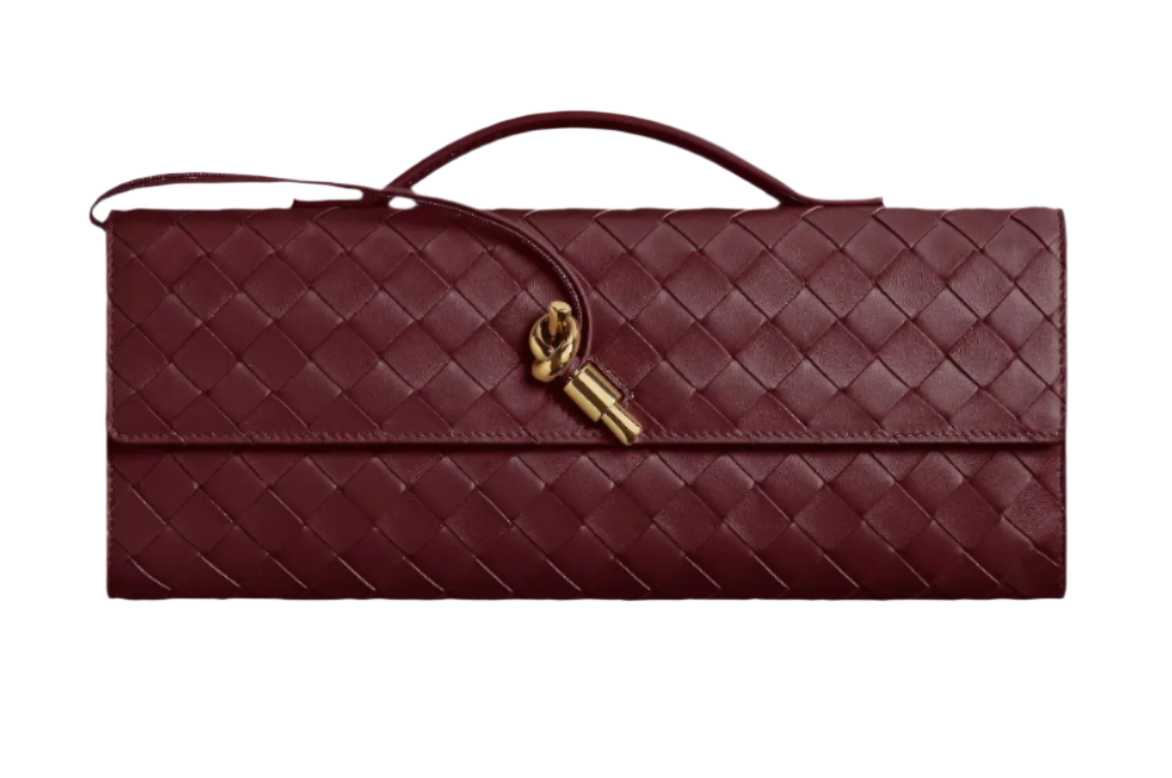 Bottega Veneta Andiamo Clutch "Barolo"