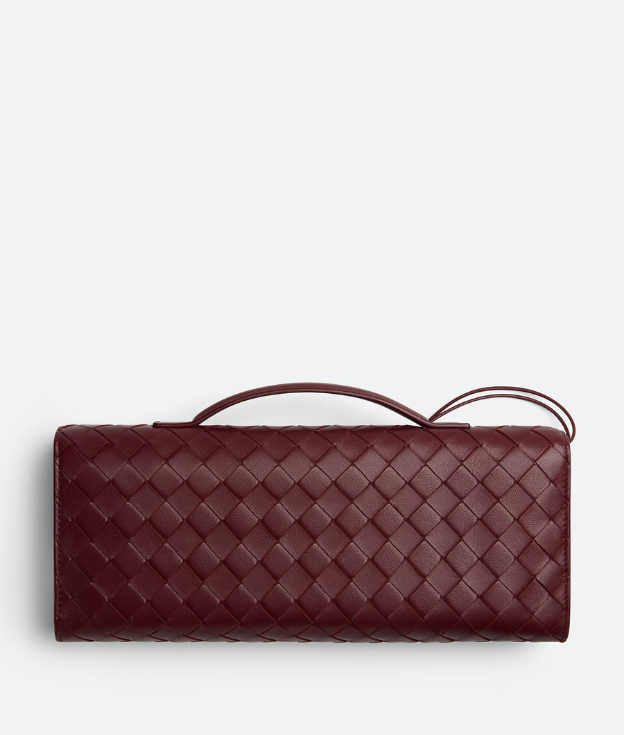 Bottega Veneta Andiamo Clutch "Barolo" 4