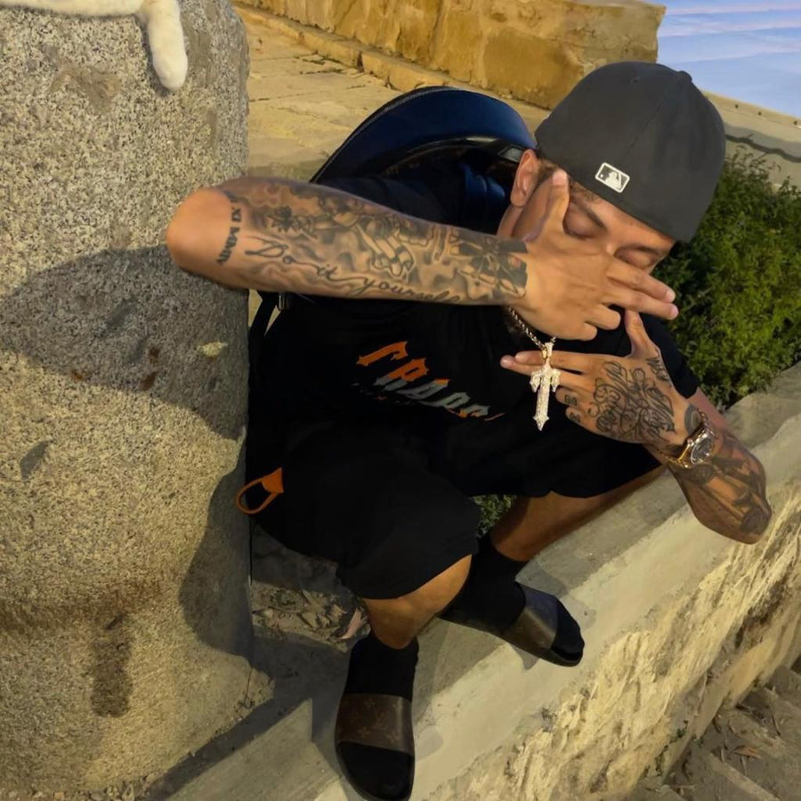 Trapstar Chenille Decoded Short Set 3