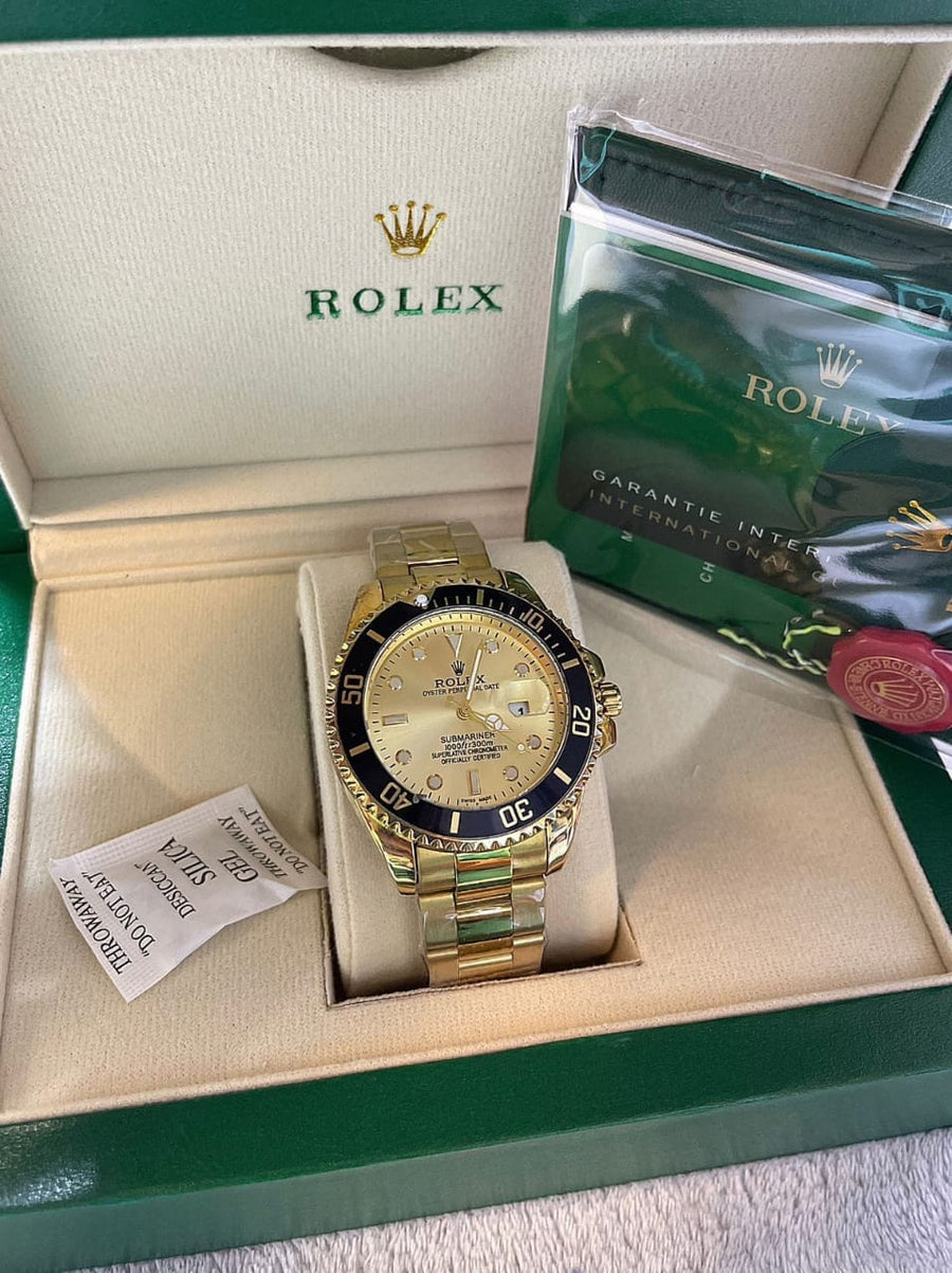 Rolex Submarnier Yellow Gold 1