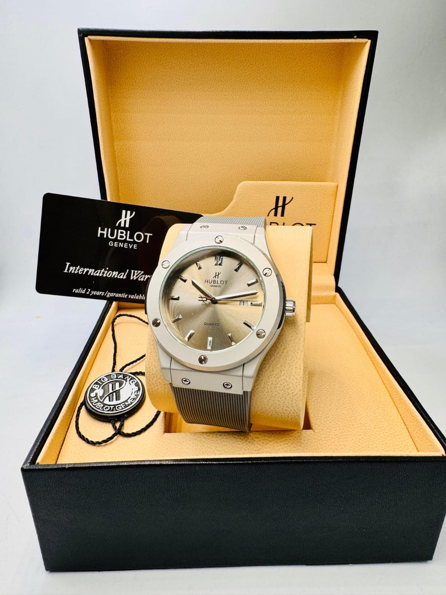 Hublot Classic Fusion Silver Gold 1
