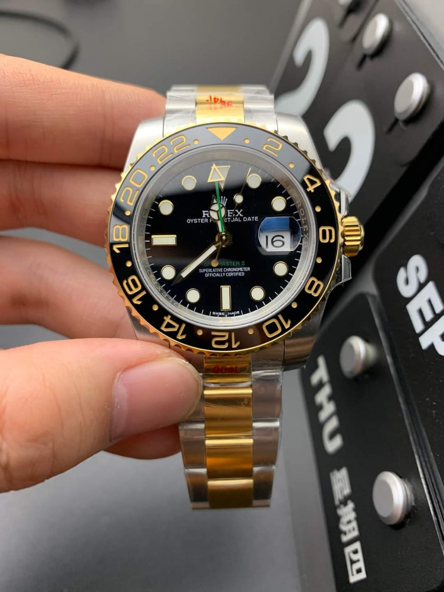 Rolex Sea-Dweller Silver-Gold Black Tial 2
