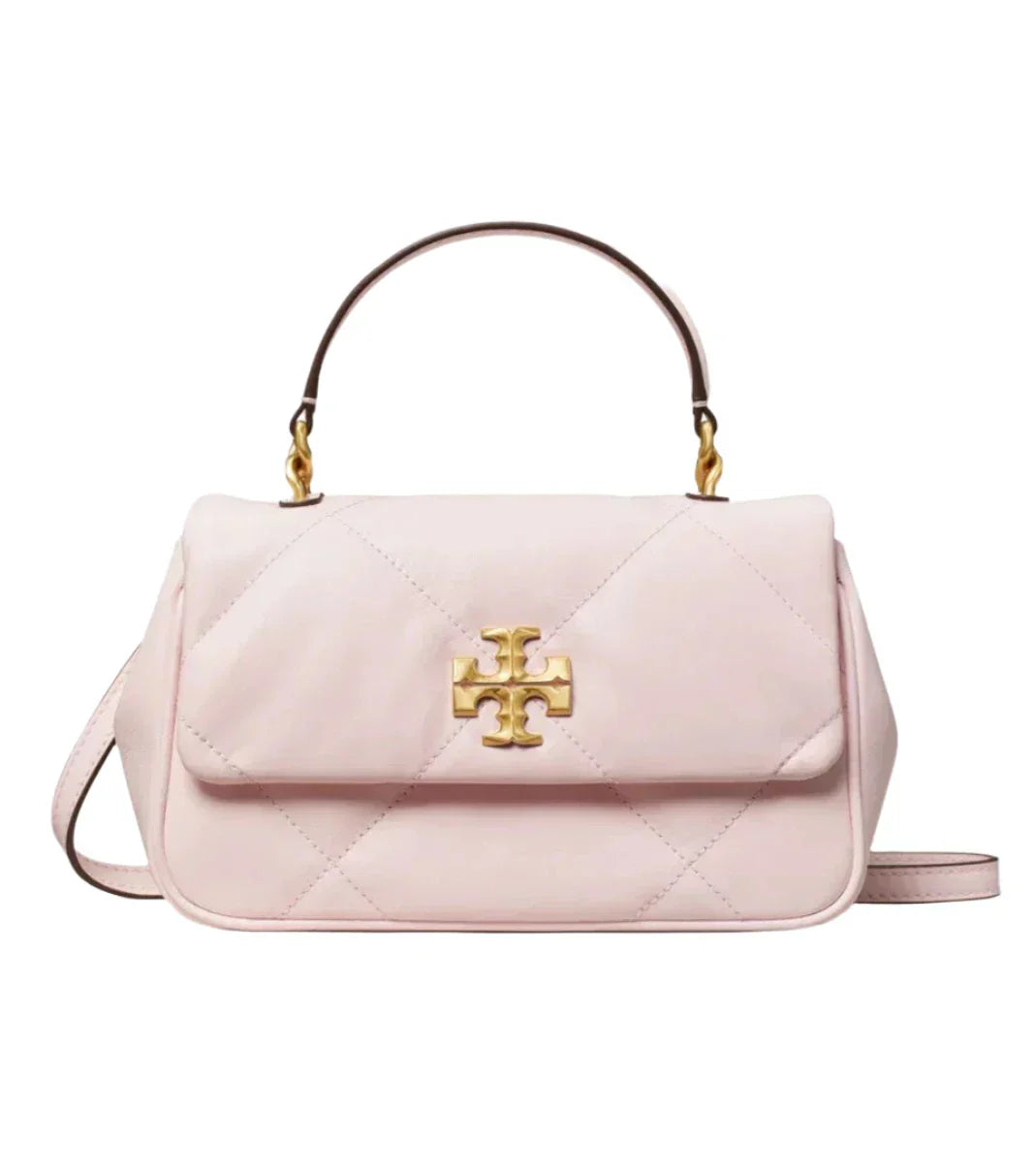 Tory Burch Kira Diamond Quilt Top-handle "Rose Salt"