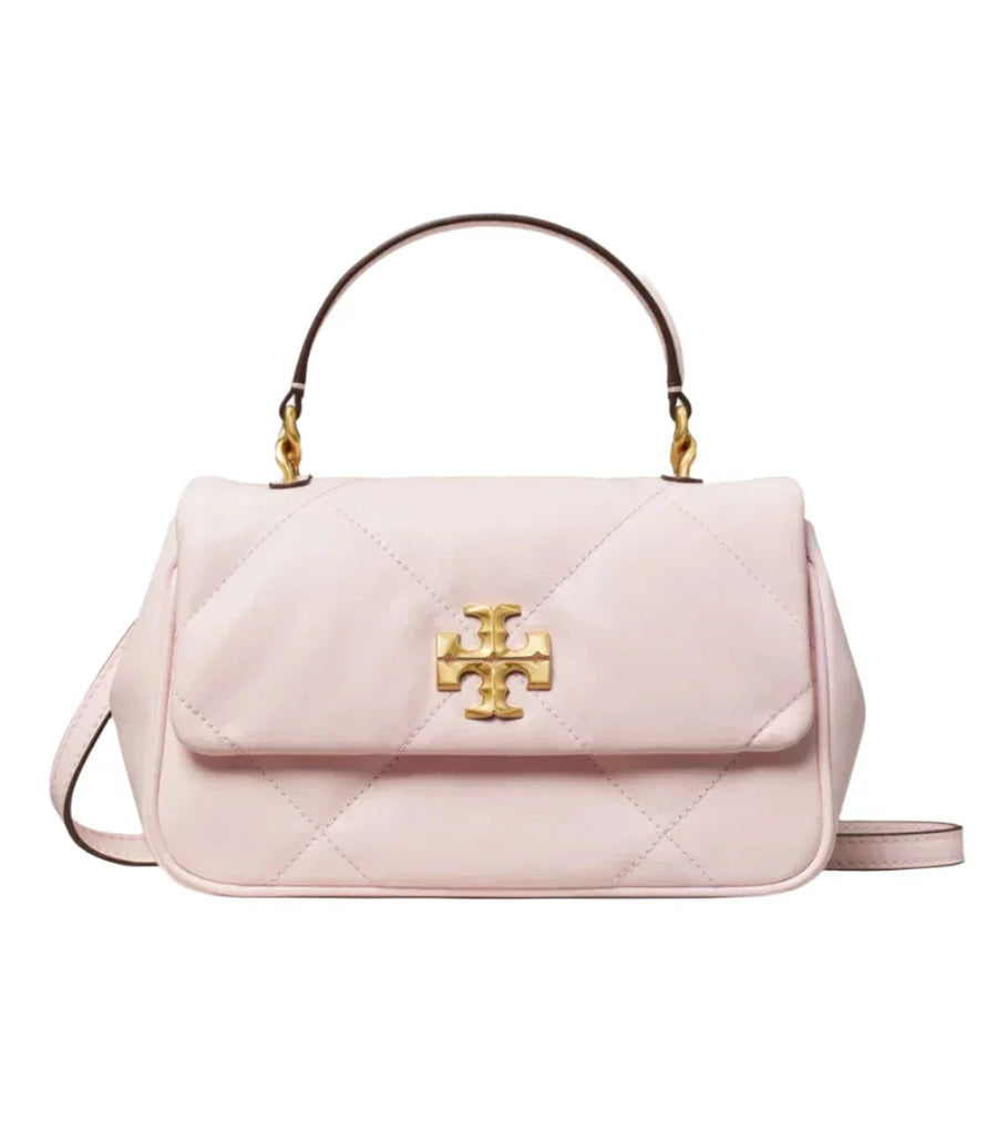 Tory Burch Kira Diamond Quilt Top-handle "Rose Salt" 1