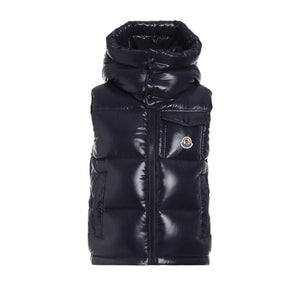Moncler shiny vest- Black 1