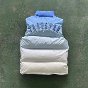 Trapstar London Irongate T Badge Vest-Ice Blue Gradient 3