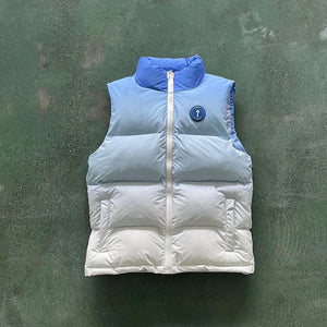 Trapstar London Irongate T Badge Vest-Ice Blue Gradient 2