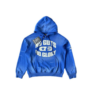 Hellstar "No Guts, No Glory" Hoodie - Blue 1
