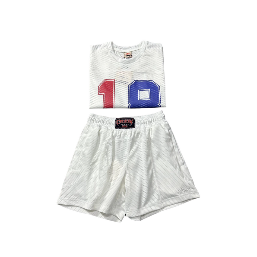 Corteiz HMP Mesh Panel- White 1