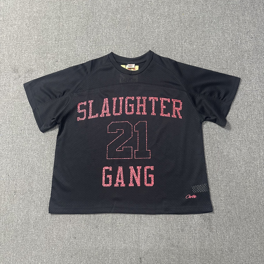 Corteiz x Slaughter Gang 21 Savage Mesh Short set 2