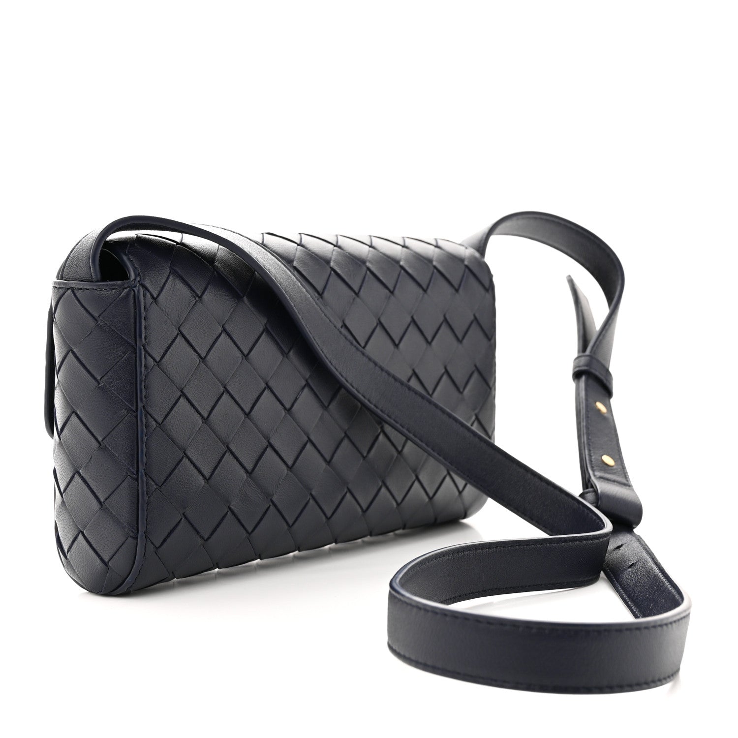 Bottega Veneta Mini Andiamo Crossbody Bag "Black"