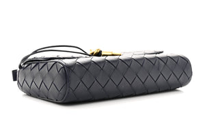 Bottega Veneta Mini Andiamo Crossbody Bag "Black" 2