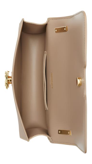 Burberry Mini Leather TB Cross-Body Bag "Beige"