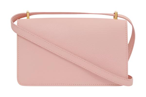 Burberry Mini Leather TB Cross-Body Bag "Pink"