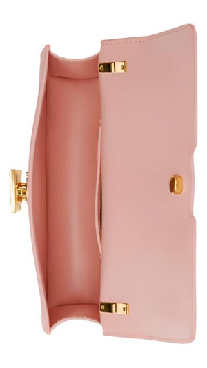 Burberry Mini Leather TB Cross-Body Bag "Pink" 6