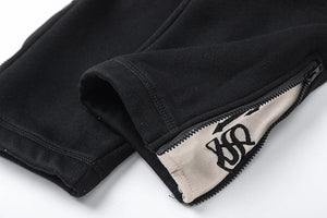 Trapstar Script Zip Through Hoodie Tracksuit- Black/White/Purple Tint 8