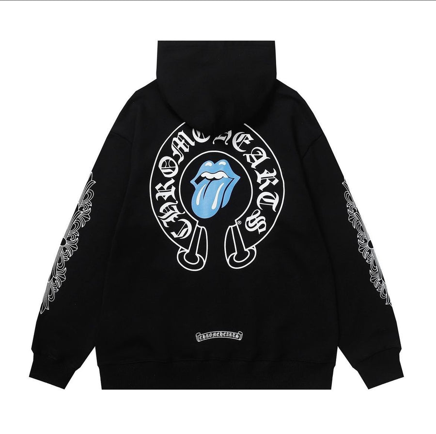 Chrome hearts zip-up hoodie 2