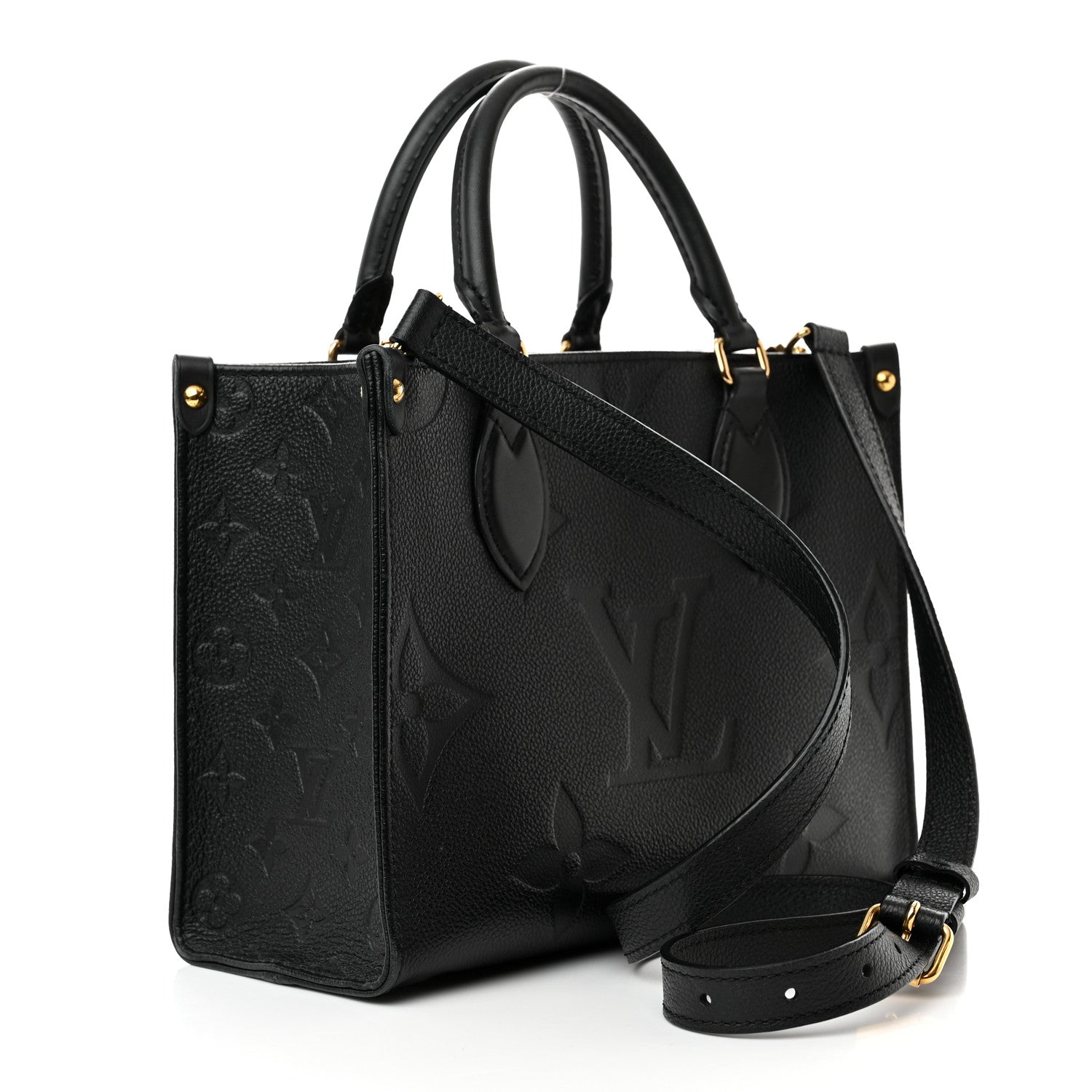 LOUIS VUITTON Empreinte Monogram Giant Onthego PM "Black"