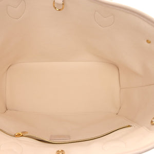 LOUIS VUITTON Empreinte Monogram Giant Neverfull MM "Degrade Neutral" 5