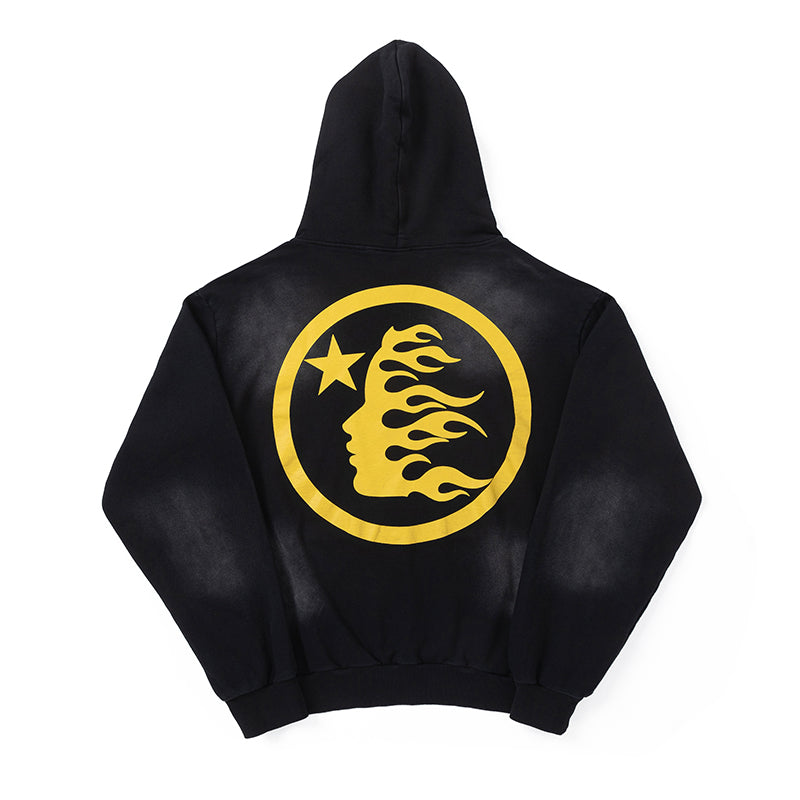 Hellstar "No Guts, No Glory" Hoodie - Black 2
