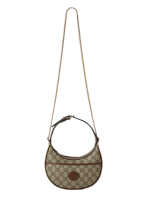 Gucci GG Retro Mini Handbag 'Brown' 4