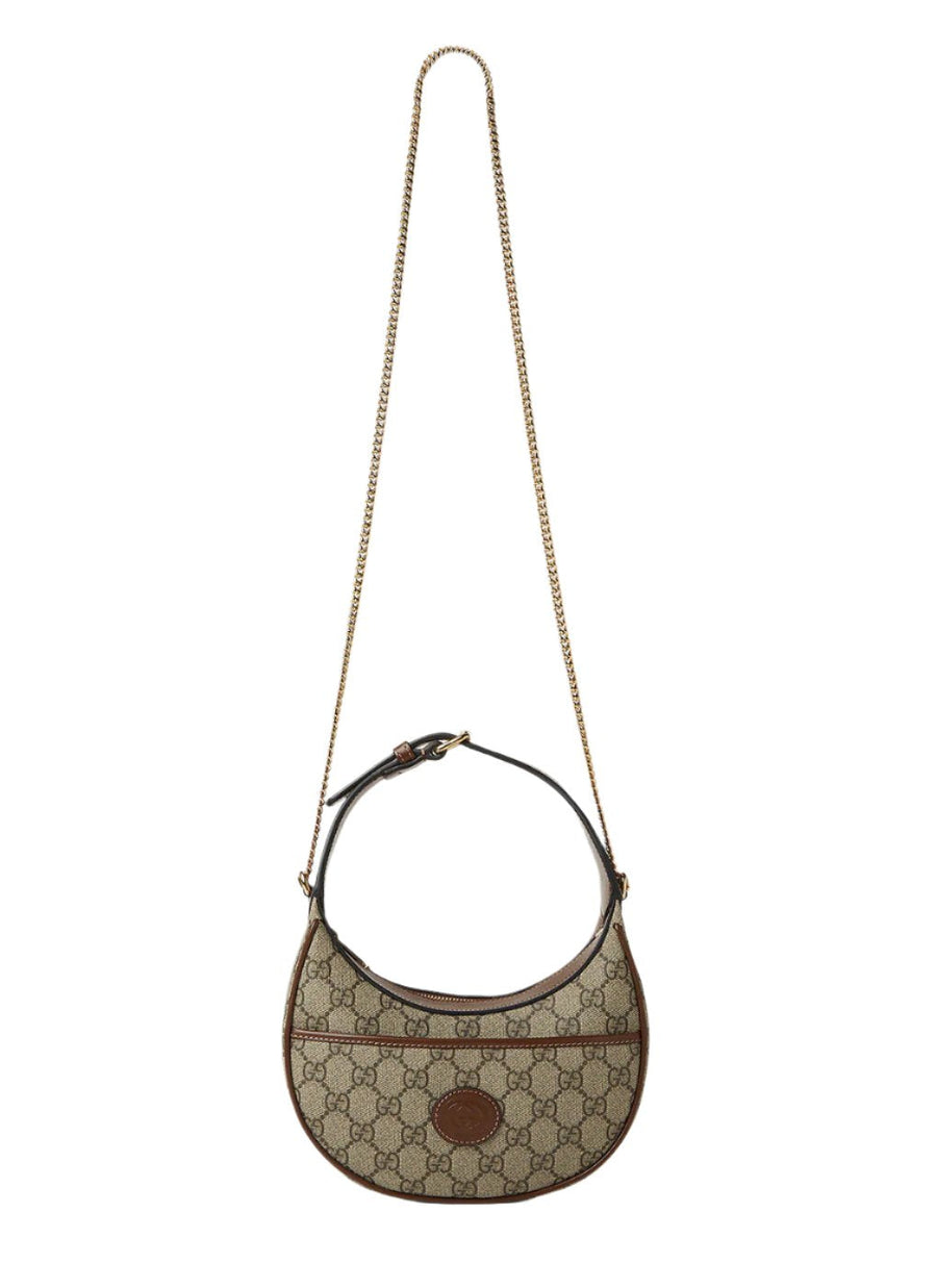 Gucci GG Retro Mini Handbag 'Brown' 4