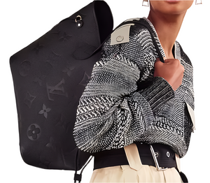 LOUIS VUITTON Neverfull MM Tote Bag "Black" 3