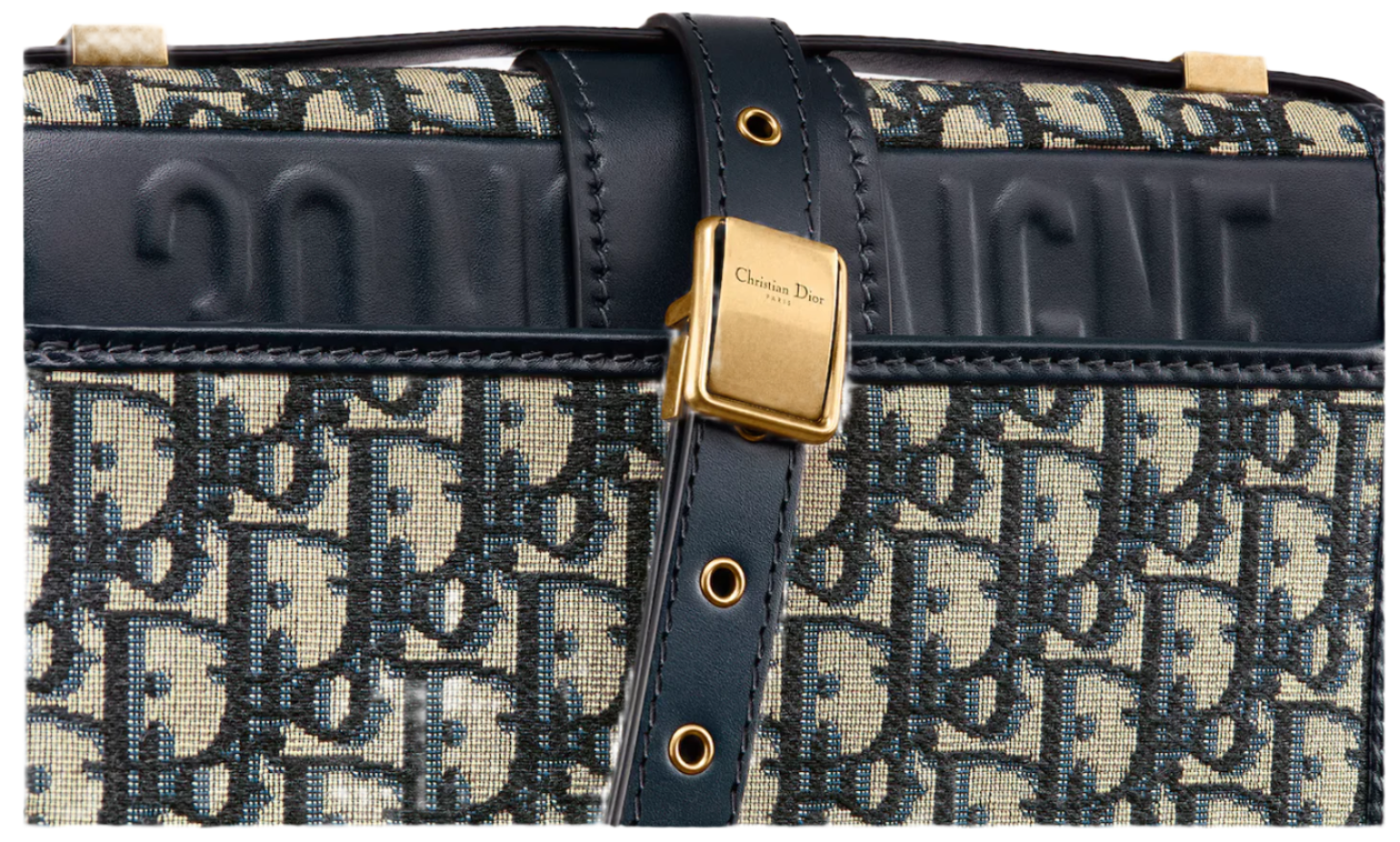 Dior 30 Montaigne bag Oblique Jacquard "Blue"