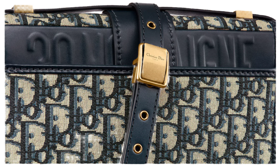 Dior 30 Montaigne bag Oblique Jacquard "Blue" 6