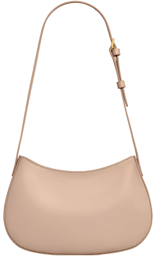 Celine Tilly Bag In Shiny Calfskin "Safari"