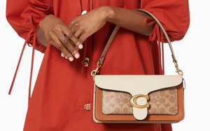 Coach Tabby 26 Shoulder Bag in Signature Canvas & Leather "Brown" 5