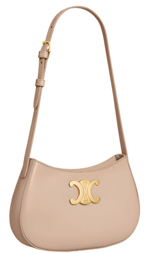 Celine Tilly Bag In Shiny Calfskin "Safari" 2