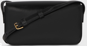 Celine Shoulder Bag Claude In Natural Calfskin "Black" 3