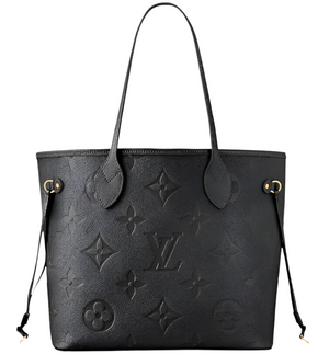 LOUIS VUITTON Neverfull MM Tote Bag "Black" 1