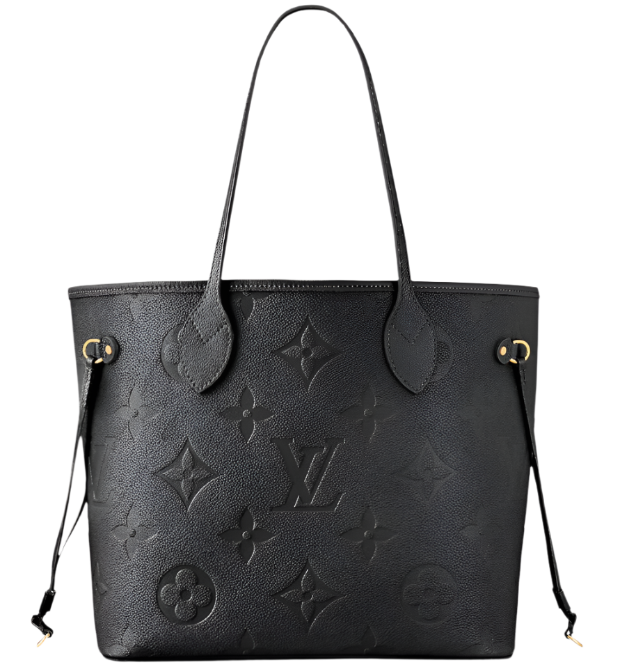 LOUIS VUITTON Neverfull MM Tote Bag "Black" 1