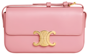 Celine Shoulder Bag Claude In Natural Calfskin "Pink" 1