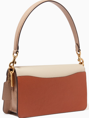 Coach Tabby 26 Shoulder Bag in Signature Canvas & Leather "Brown" 4