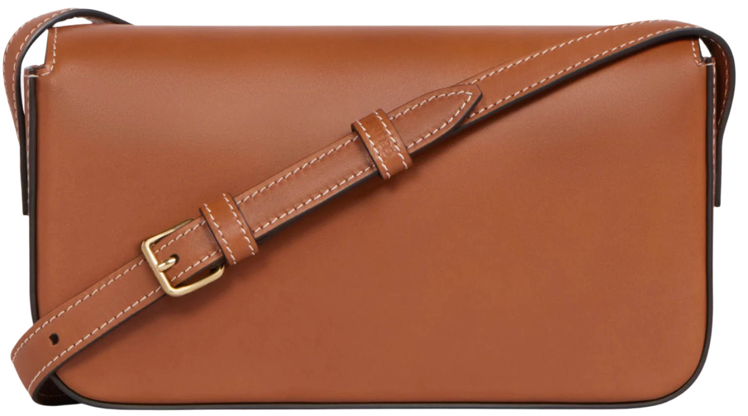 Celine Shoulder Bag Claude In Natural Calfskin "Tan"