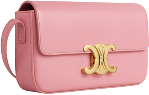 Celine Shoulder Bag Claude In Natural Calfskin "Pink" 2