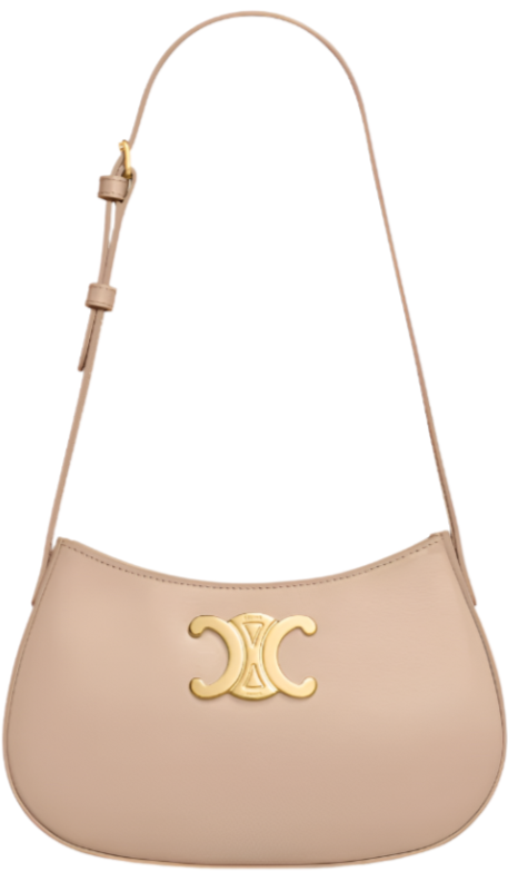 Celine Tilly Bag In Shiny Calfskin "Safari" 1