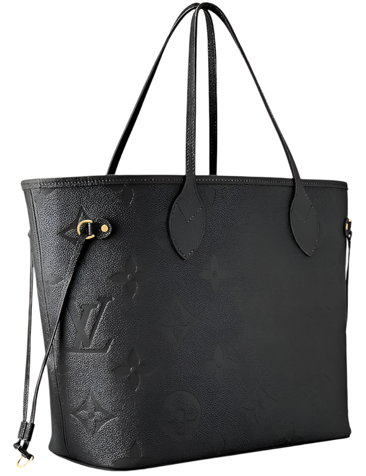 LOUIS VUITTON Neverfull MM Tote Bag "Black"