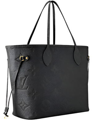 LOUIS VUITTON Neverfull MM Tote Bag "Black" 2