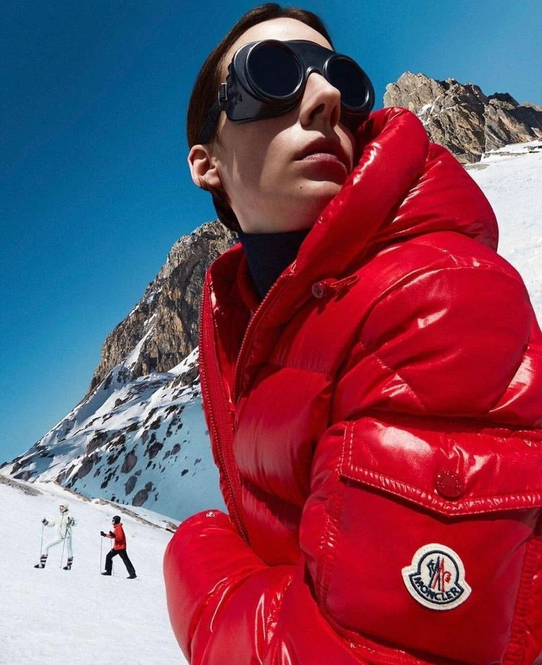 Moncler Maya Jacket- Red