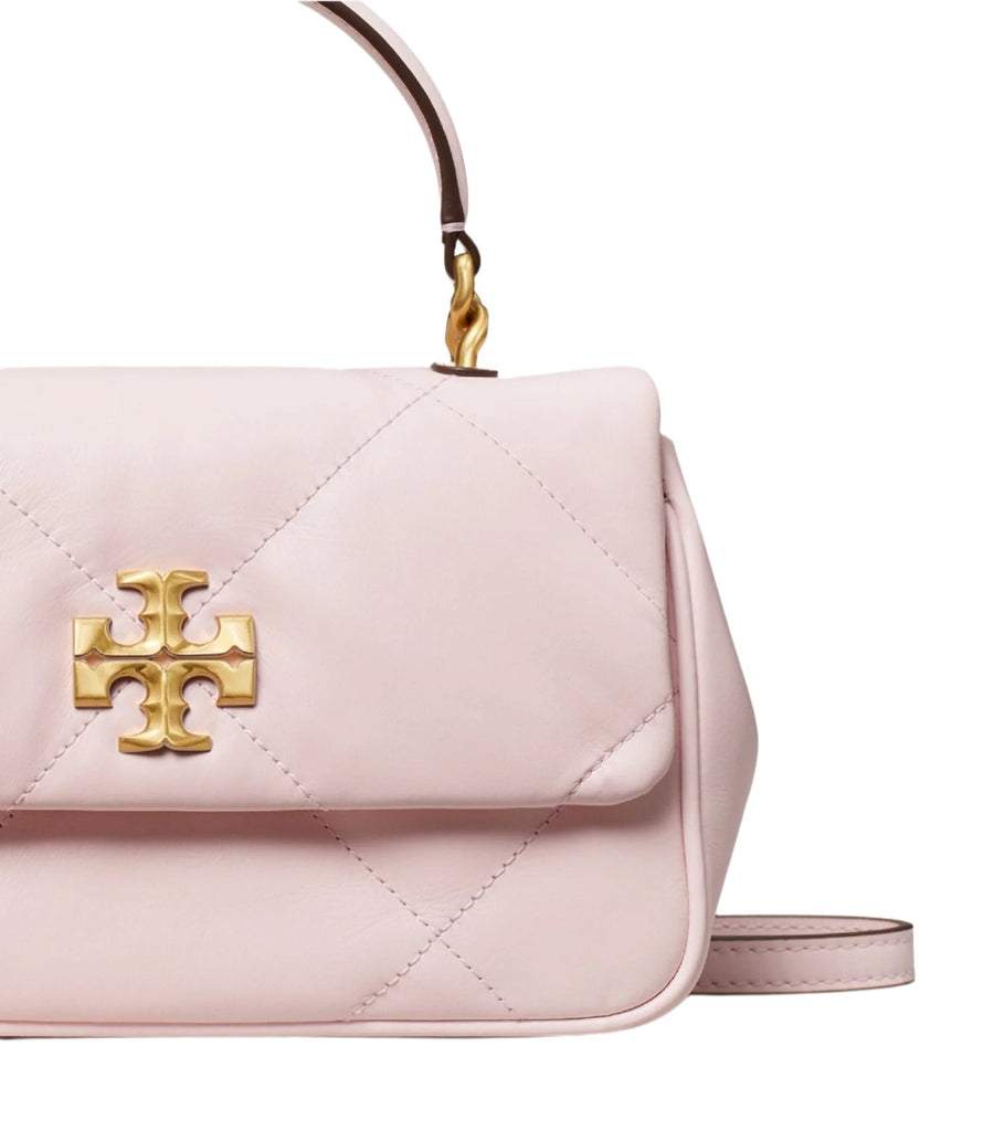 Tory Burch Kira diamond quilt-top handle "Rose Salt" 4